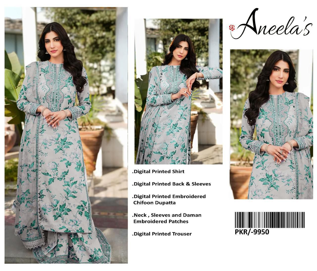 Aneela’s in Grayish Green