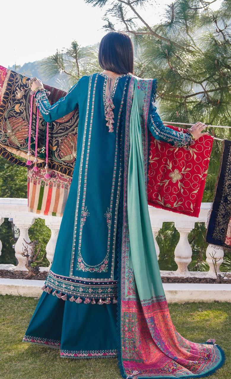 3Pc Embroidery Suit