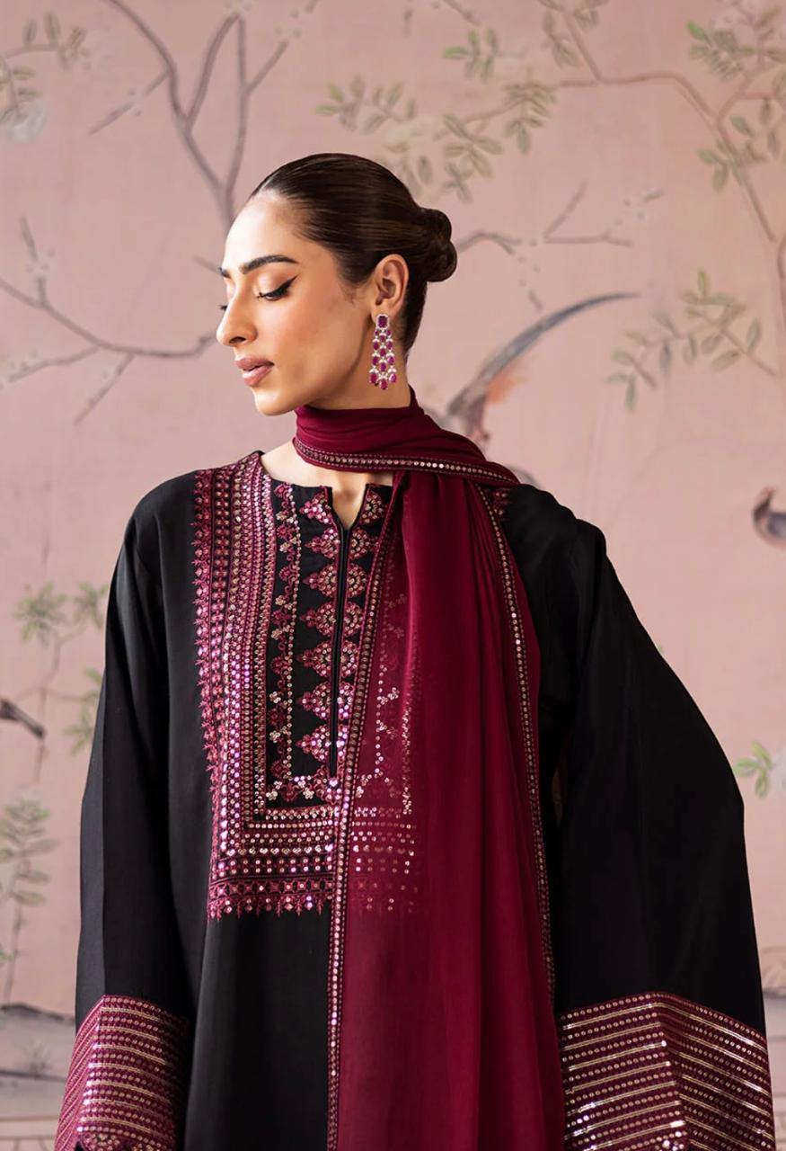 3Pc Embroidery Suit