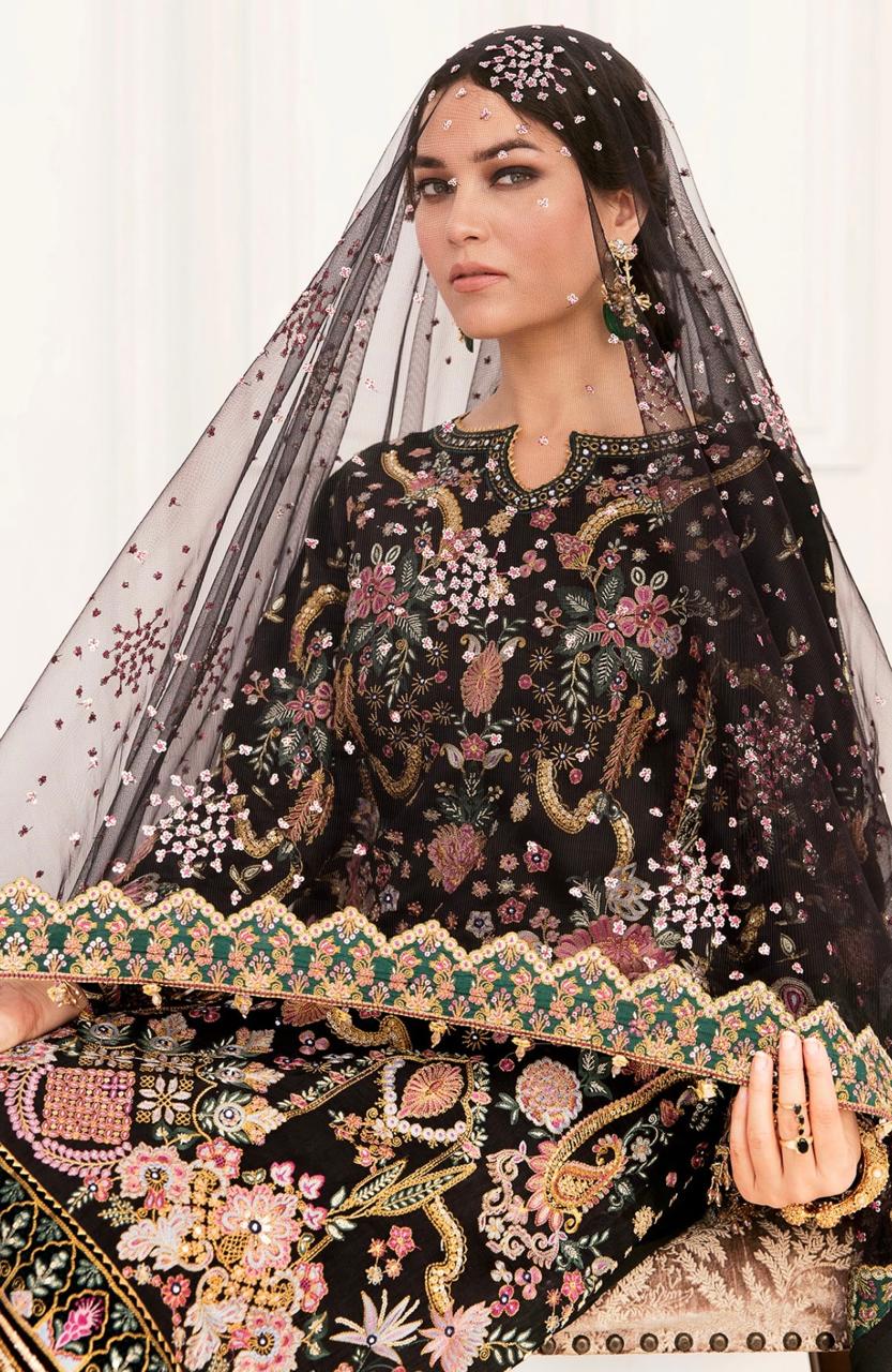 Luxury 3Pc Embroidery Suit