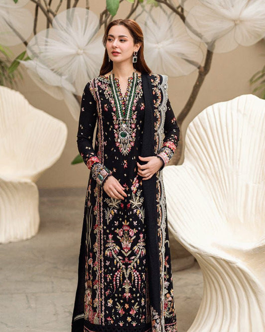 Fine Quality Lawn with Khadi net