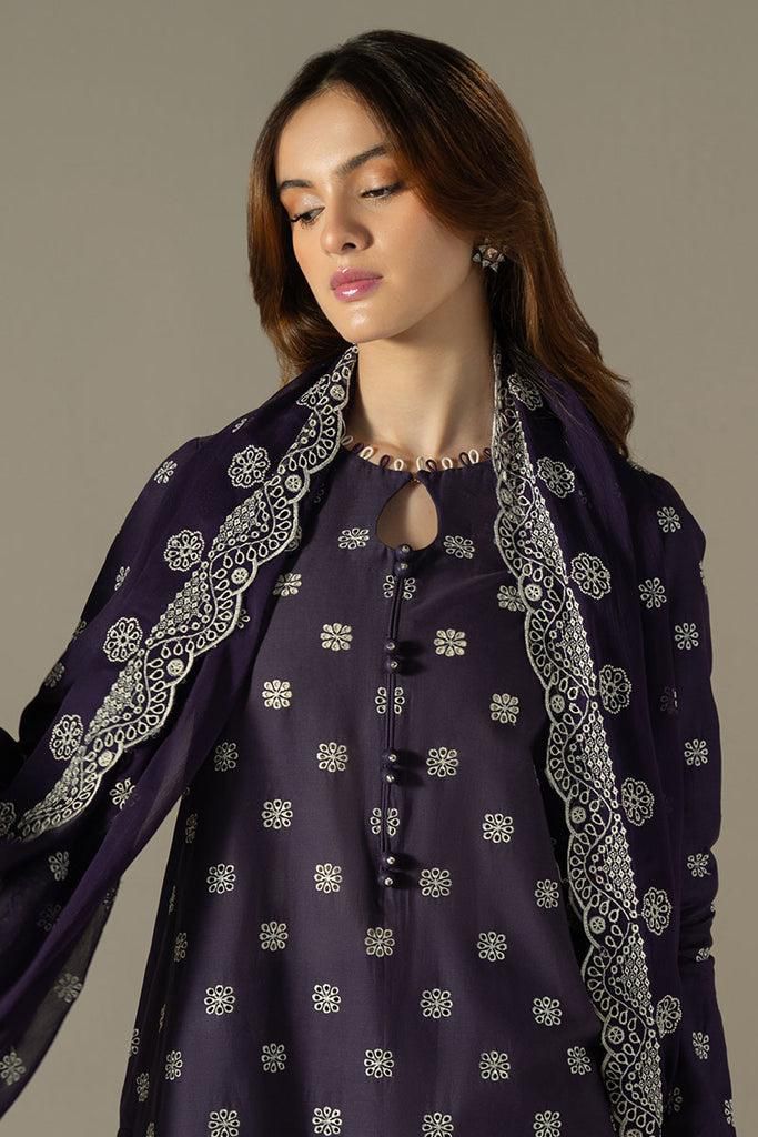Fine Quality Lawn with Chiffon Emb Dopatta