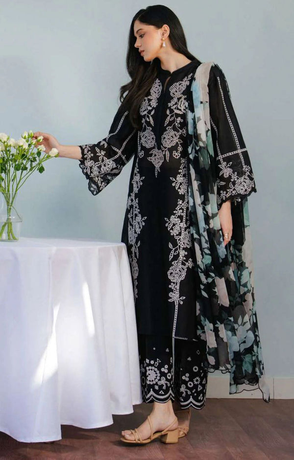 Mannar lawn 3pc Emb