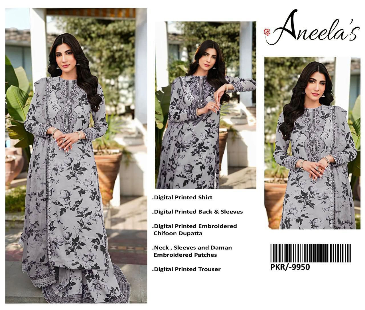 Aneela’s in Grayish Black