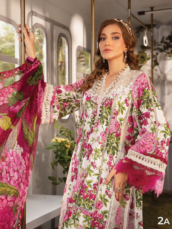 3pc Digital Print Emb Suit