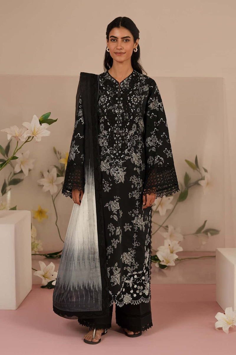 3pc Digital Print Emb Lawn