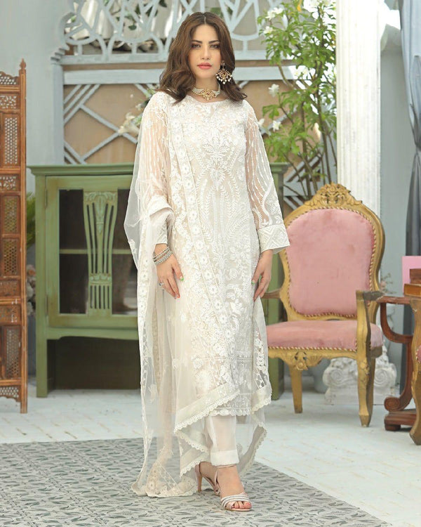 Luxury 3pc Emb Suit
