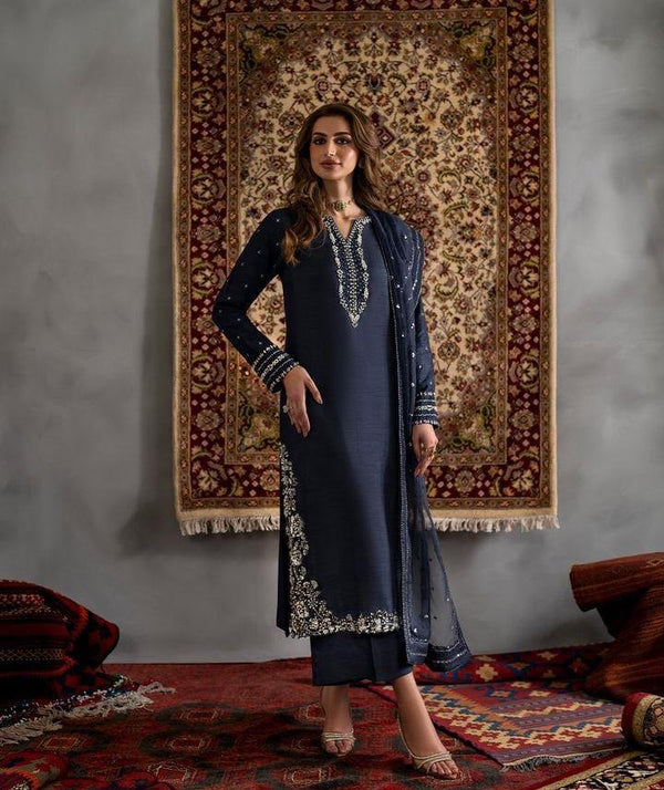 Luxury 3pc Emb Suit