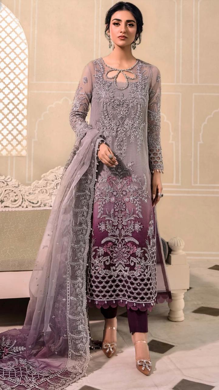 Luxury 3pc Emb Suit