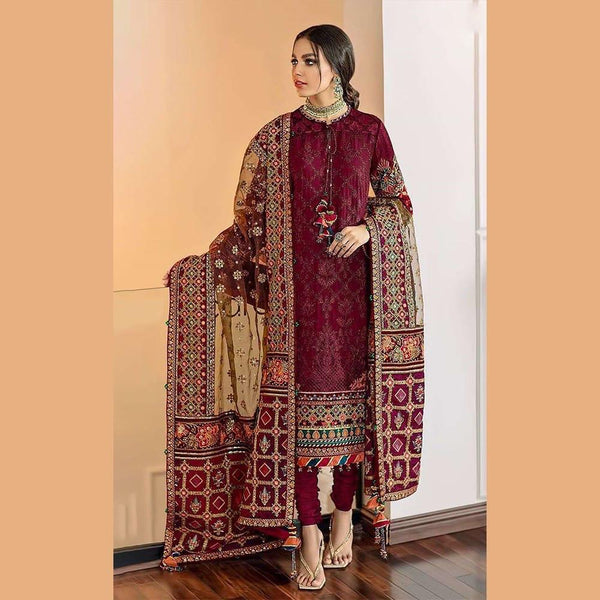 Luxury 3pc Emb Suit
