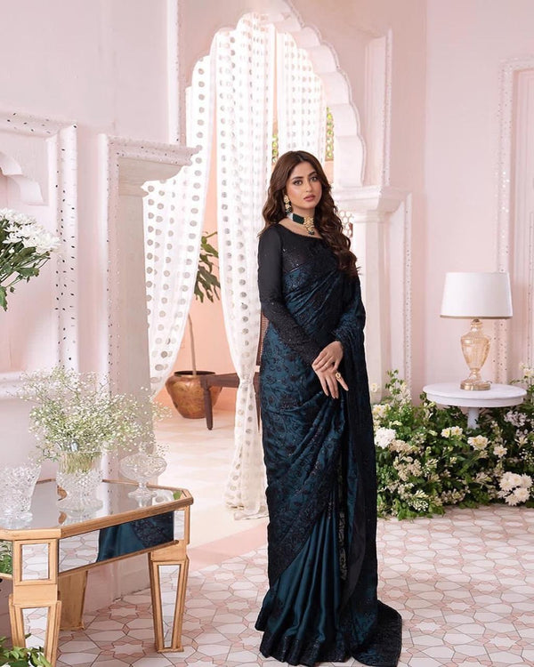 Luxury Emb Saree