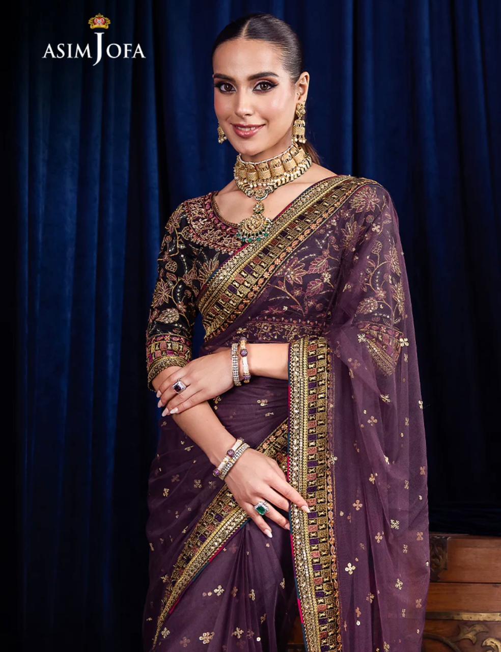 Luxury Emb Saree