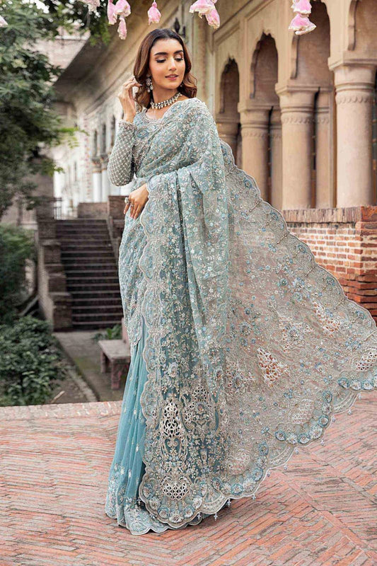 Luxury Heavy Embroidery Saree