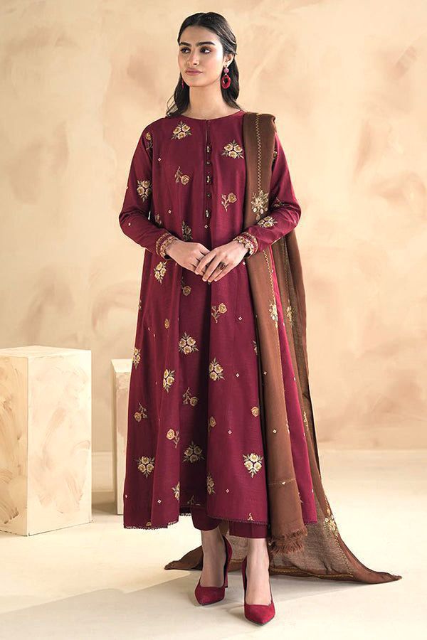 3pc Embroidery Suit