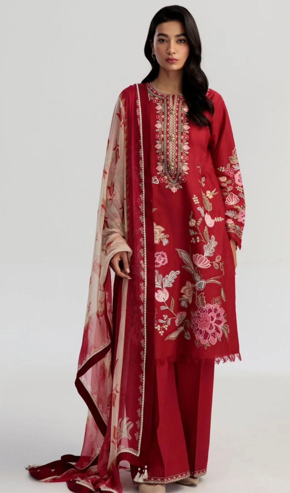 3pc Embroidery Suit