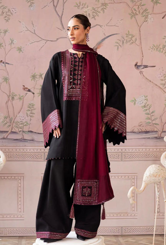 3Pc Embroidery Suit