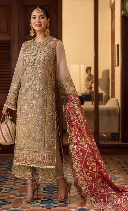 Luxury 3pc Embroidery Suit