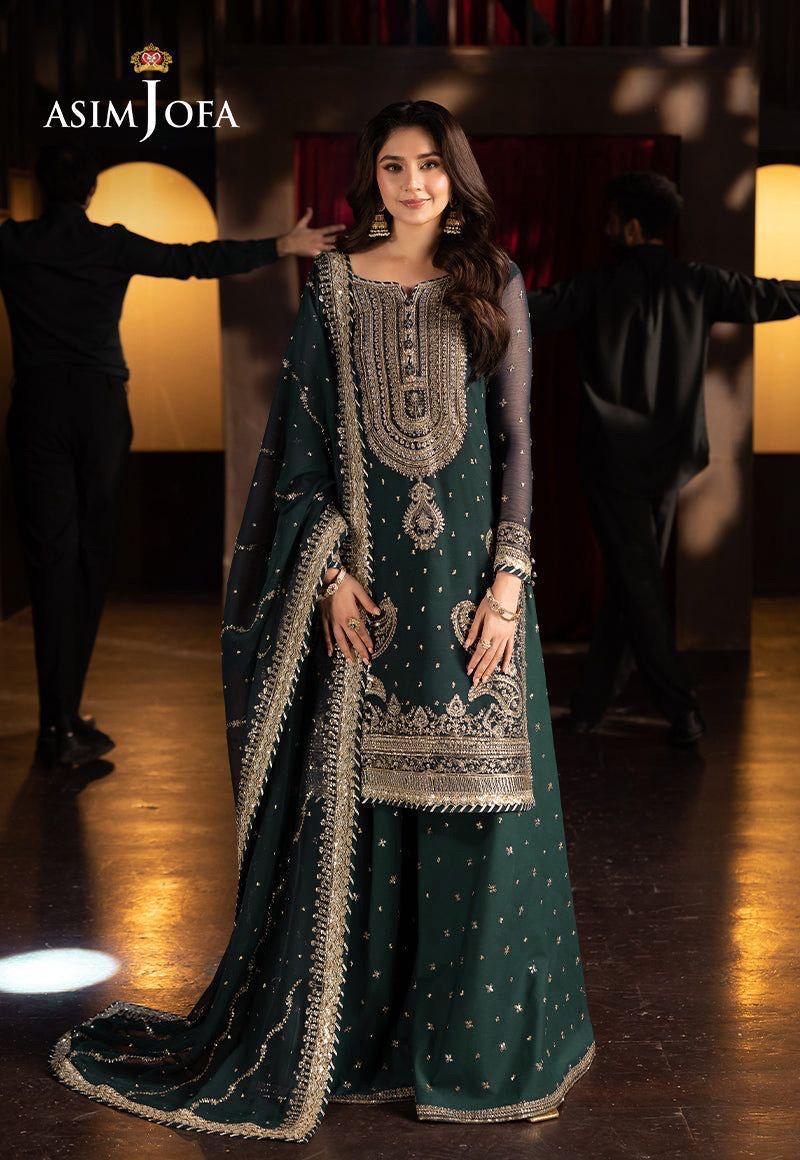 Luxury 3Pc Embroidery Suit