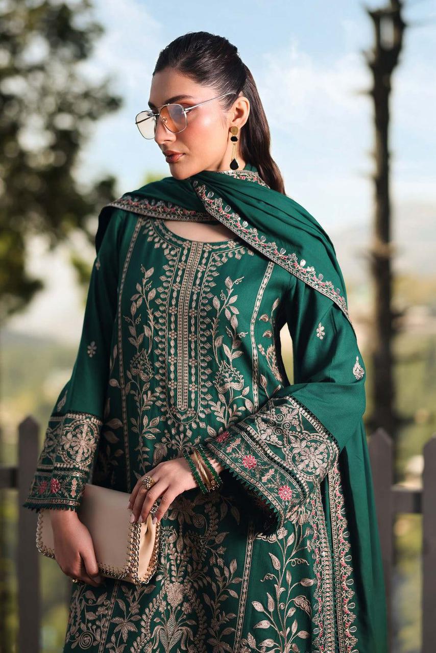 3Pc Embroidery Suit