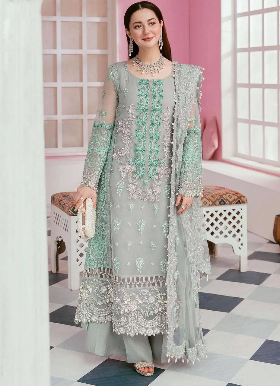 Luxury 3pc Embroidery Suit