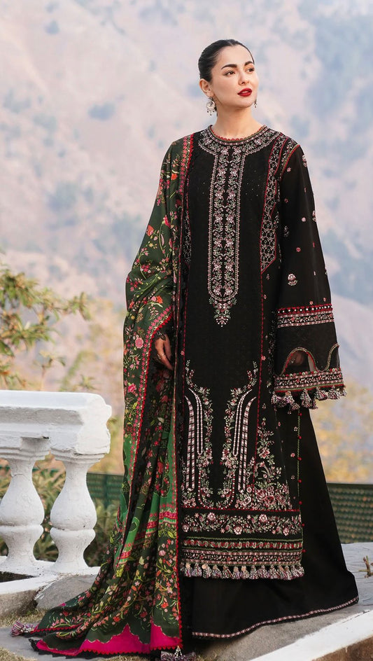 3Pc Embroidery Suit