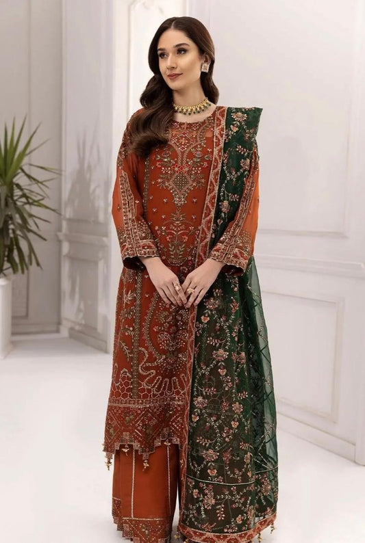 Luxury 3pc Embroidery Suit