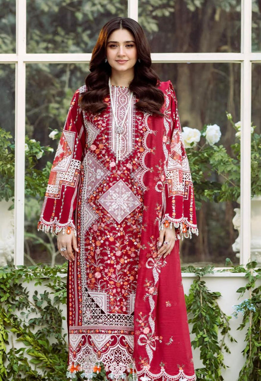 3Pc Embroidery Suit