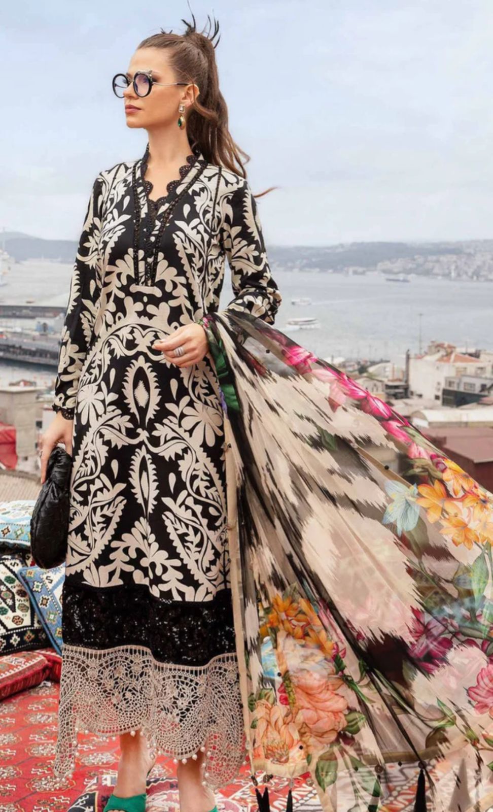 Maria B hit code Lawn & Shiffon