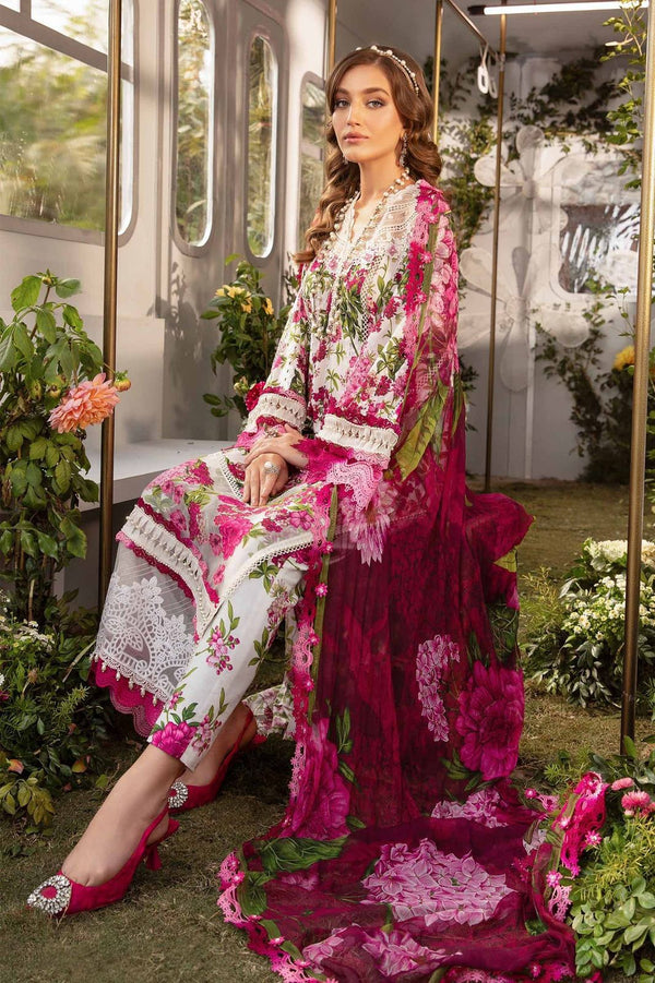 3pc Digital Print Emb Suit