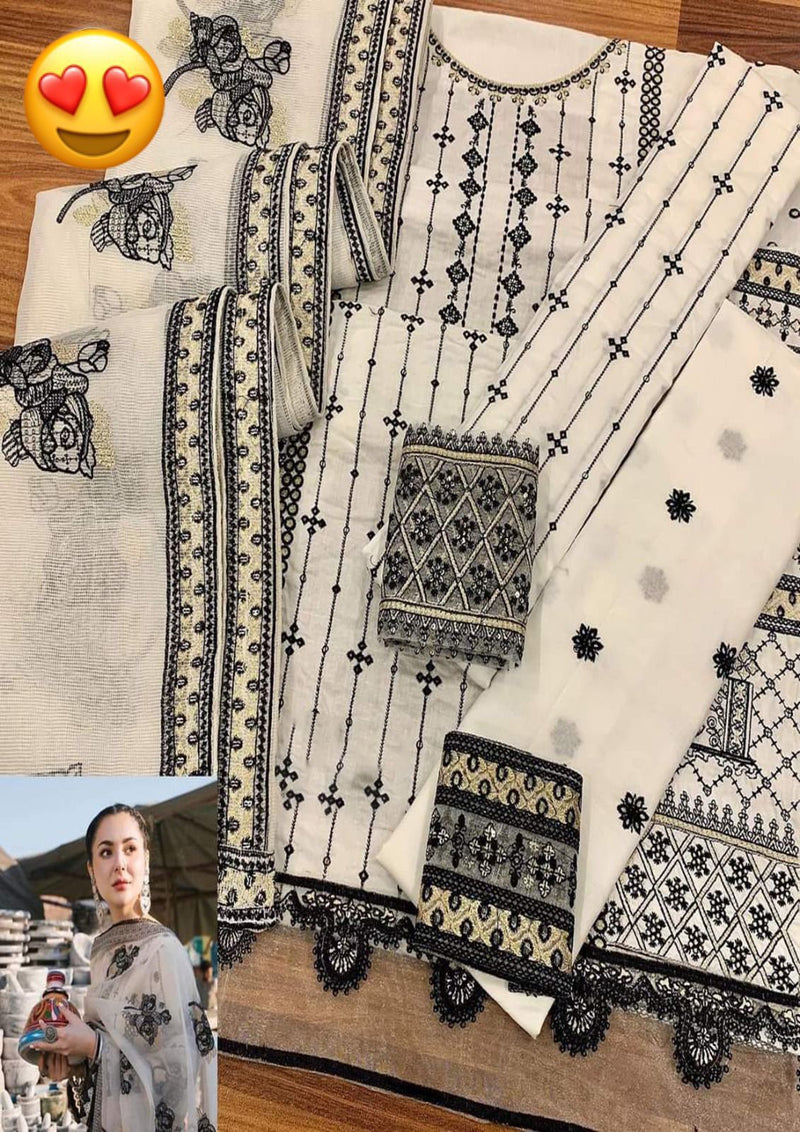 3pc Embroidery Suit