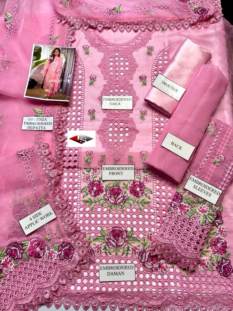 3pc Luxury Emb Suit