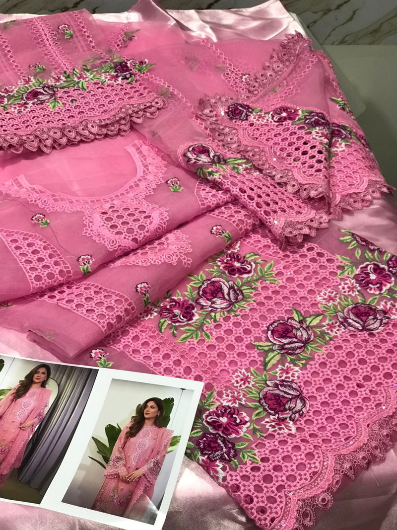 3pc Luxury Emb Suit