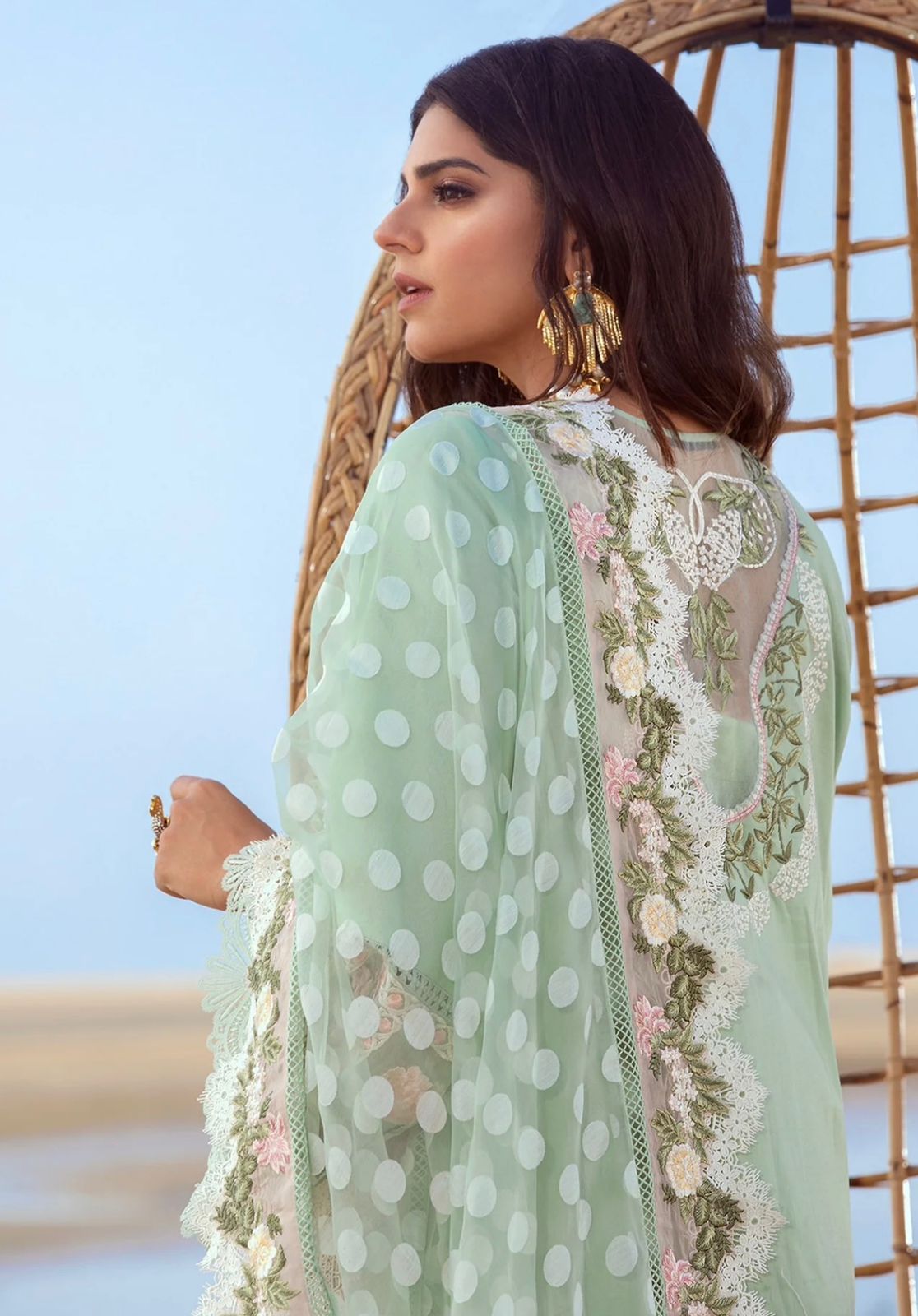 Luxury 3pc Embroidery Suit