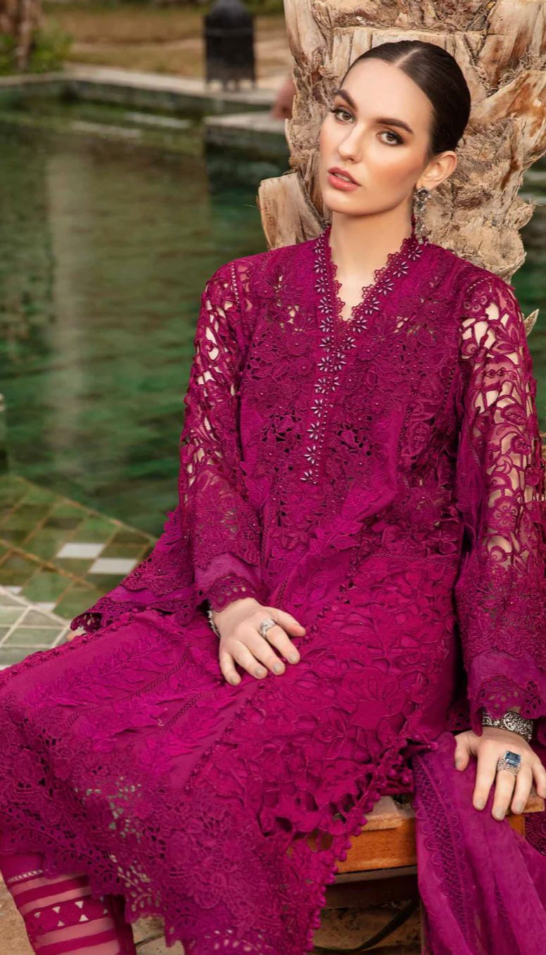 Luxury 3pc Embroidery Suit
