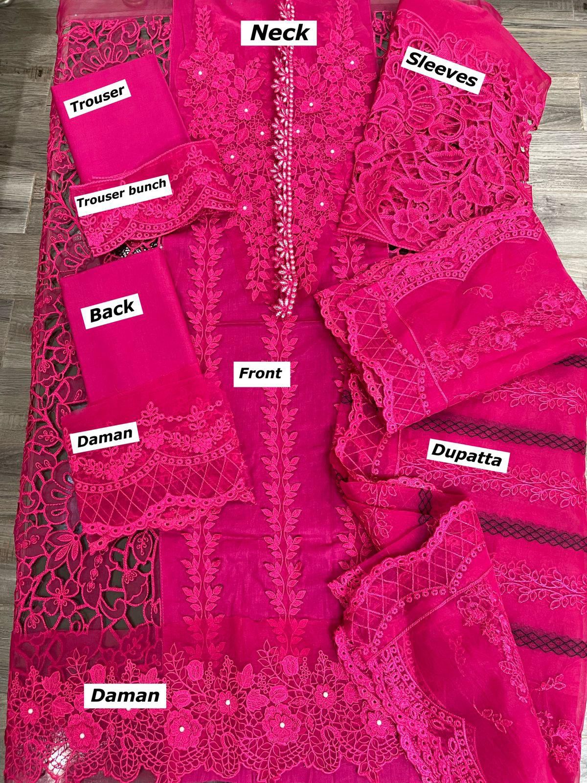 Luxury 3pc Embroidery Suit