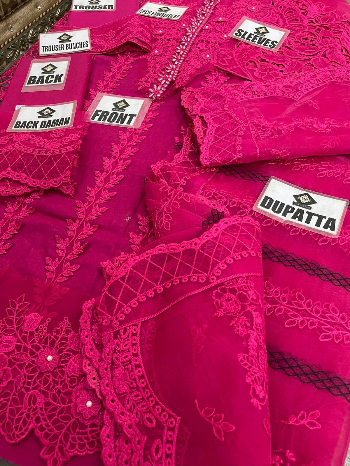 Luxury 3pc Embroidery Suit