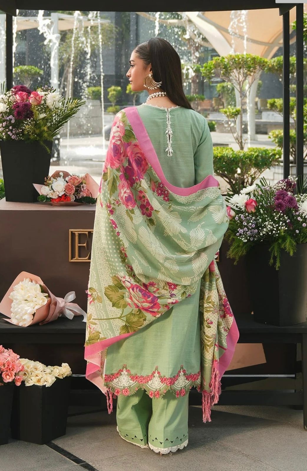 Luxury 3pc Embroidery Suit