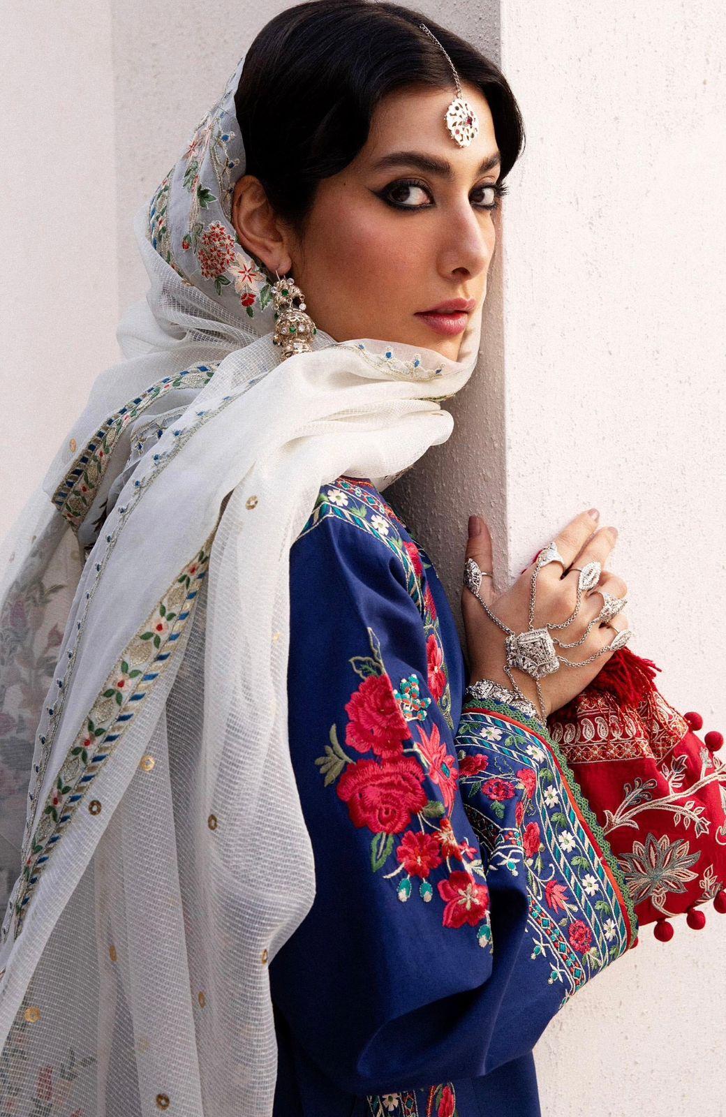 3pc Embroidery lawn Suit