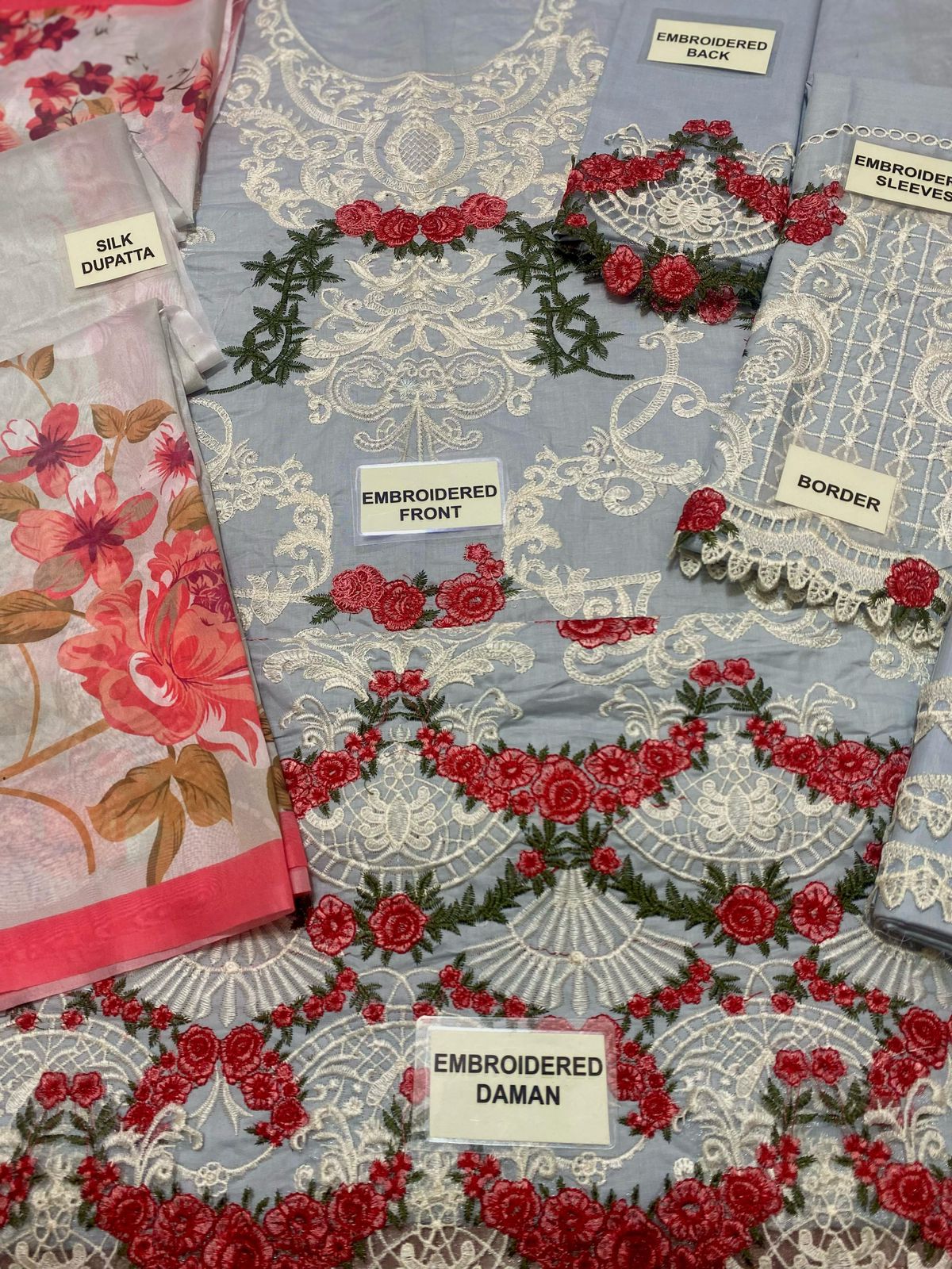 Luxury 3pc Embroidery Collection