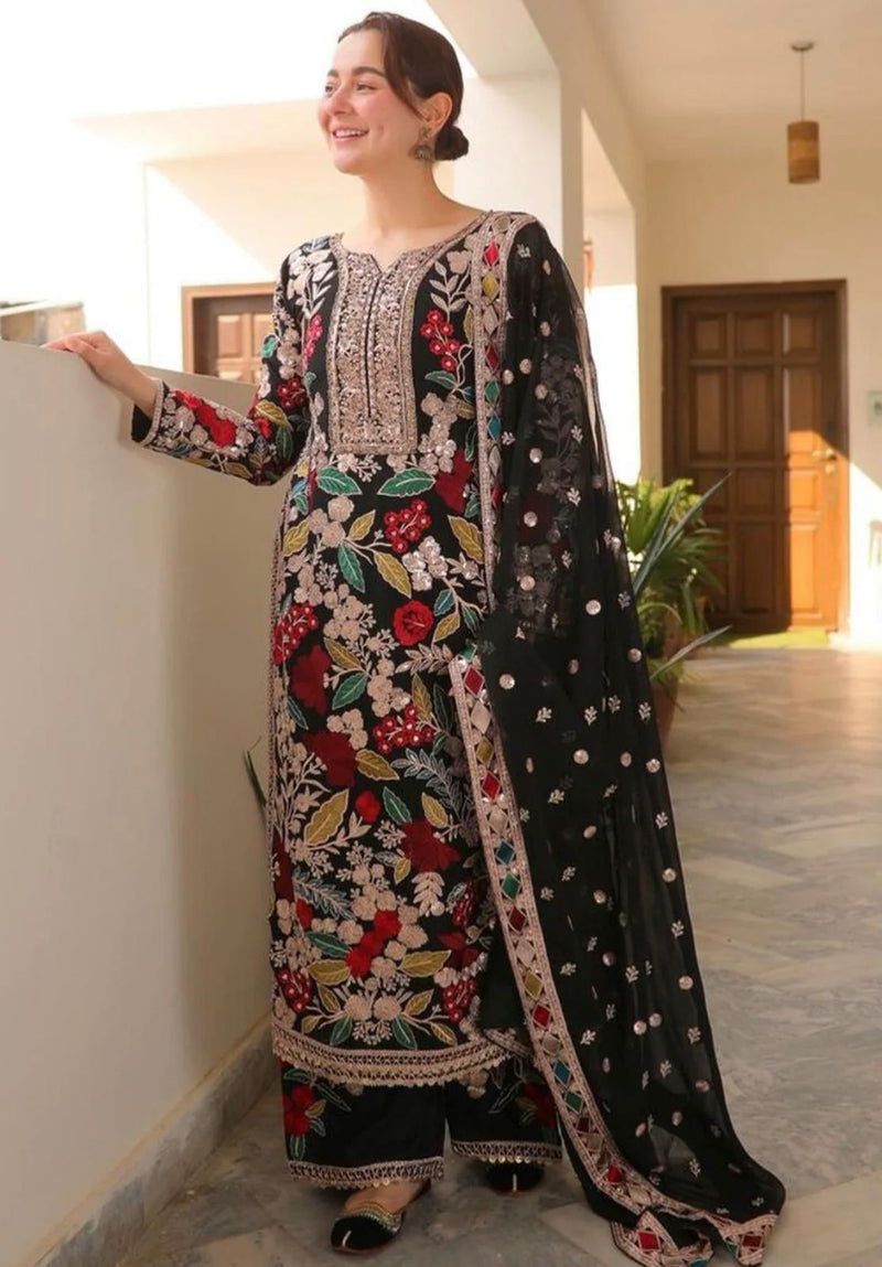 Luxury 3pc Embroidery Suit