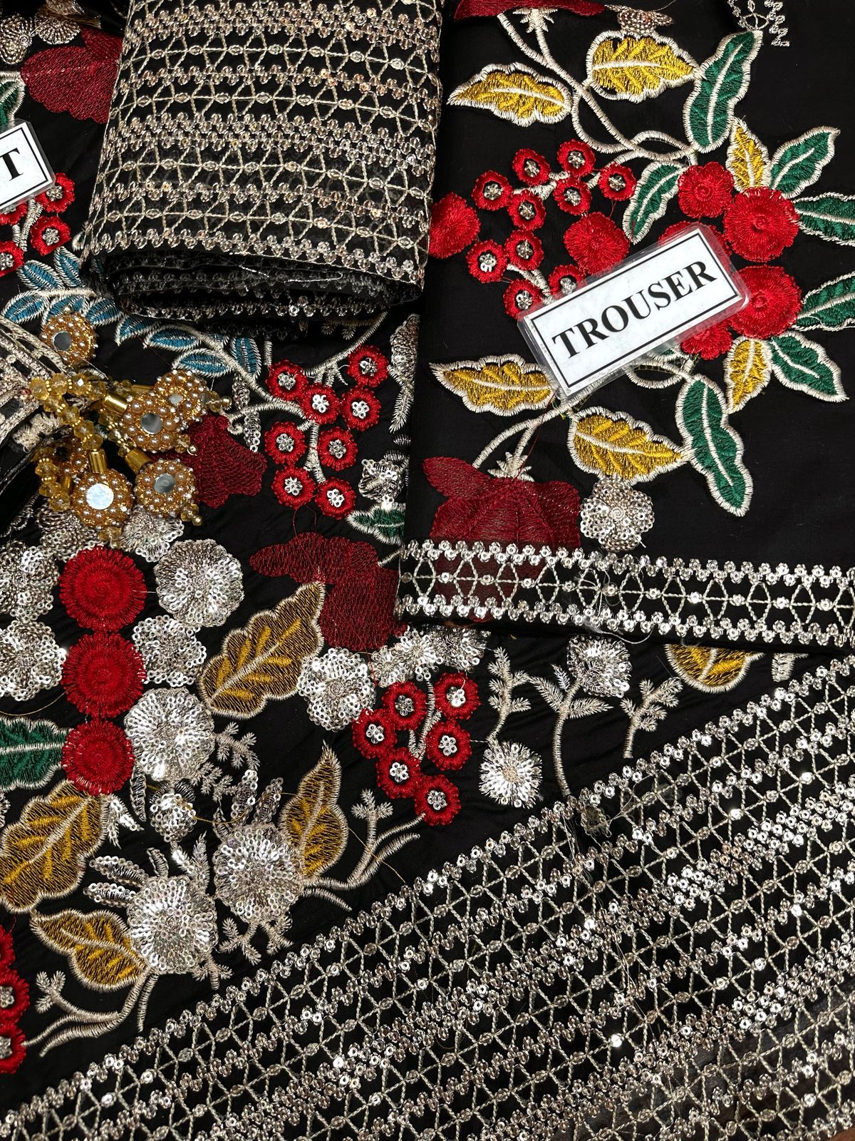 Luxury 3pc Embroidery Suit