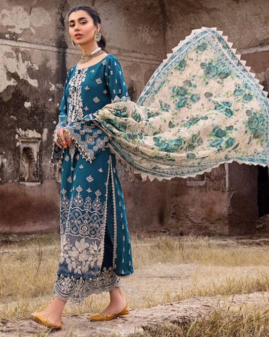 Luxury 3pc Embroidery Suit