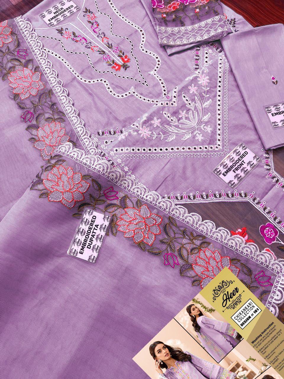 3pc Lawn Embroidery Suit