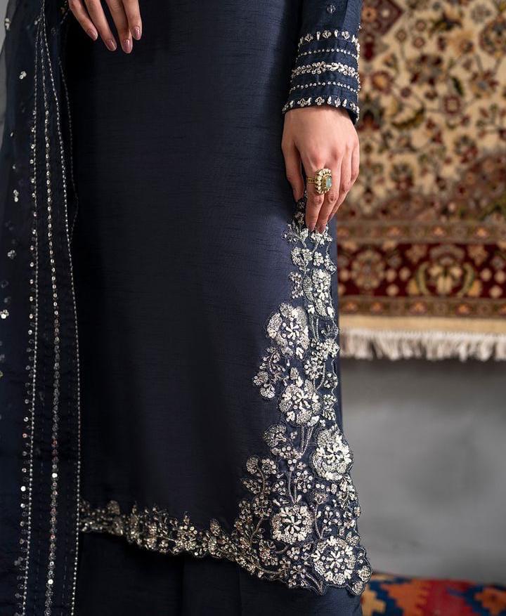 Luxury 3pc Emb Suit