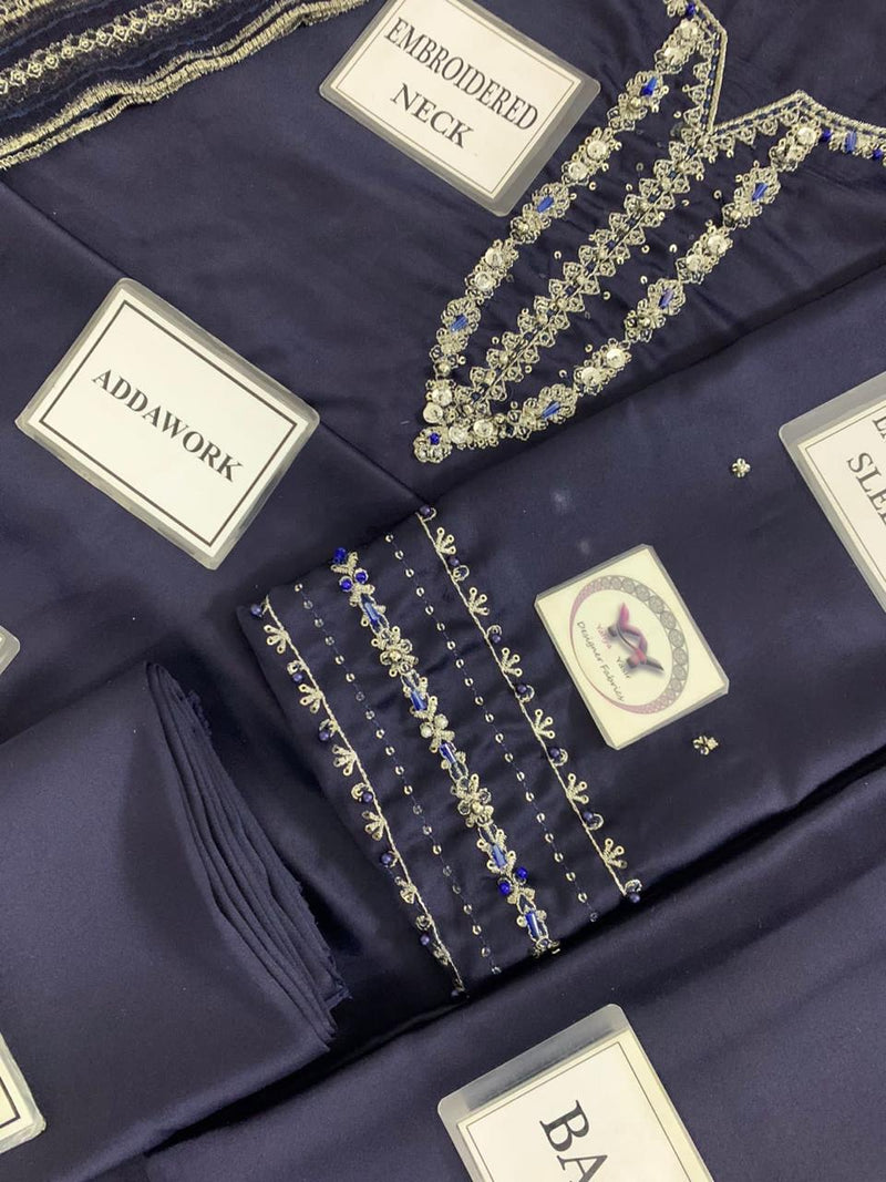 Luxury 3pc Emb Suit