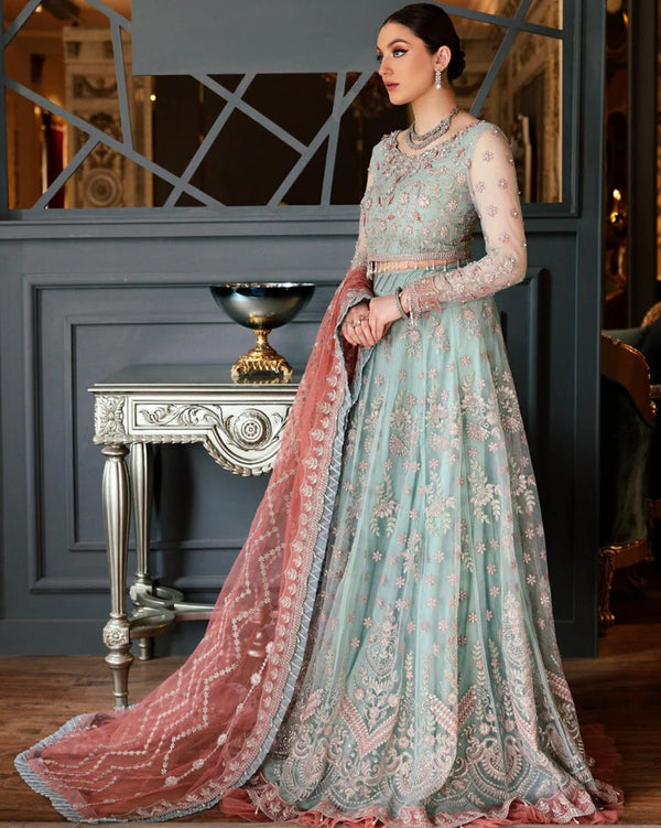Luxury 3pc Emb Maxi