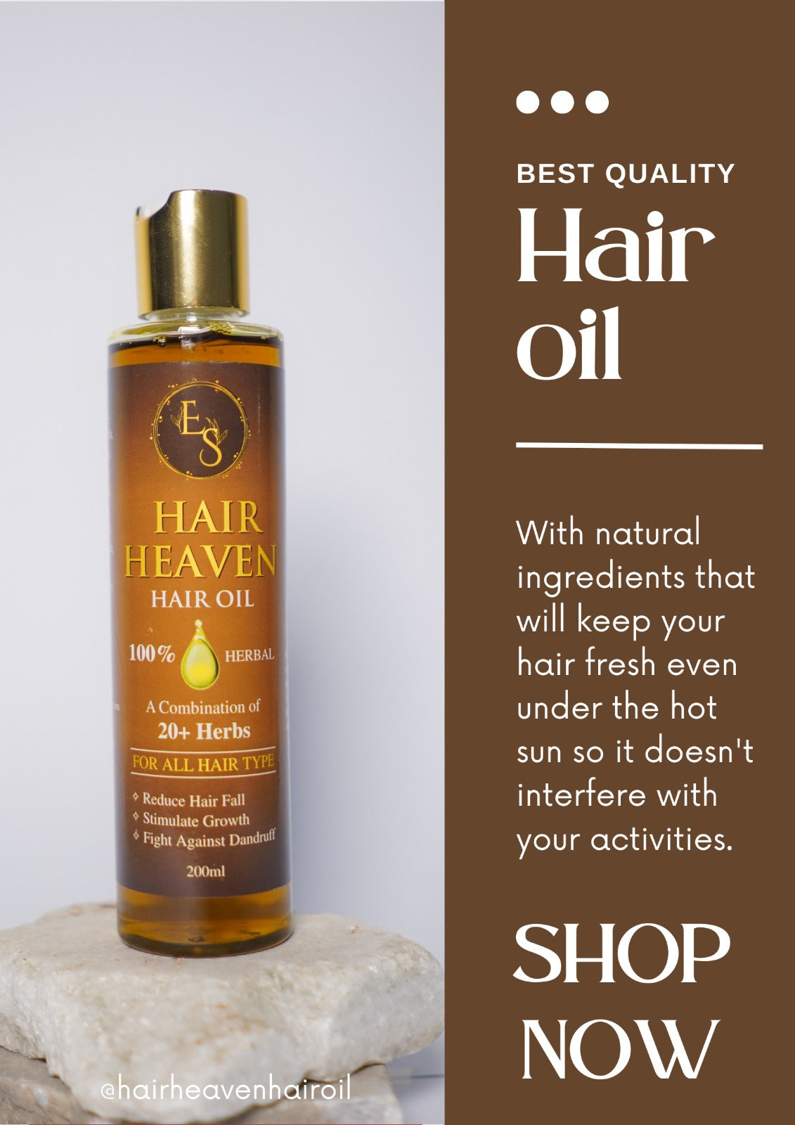 Hair Heaven Hair Oil