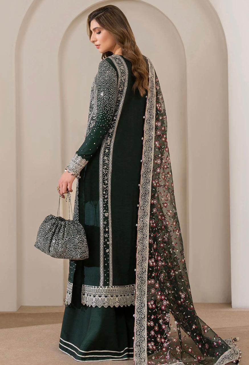 Luxury 3pc Fancy Emb Suit