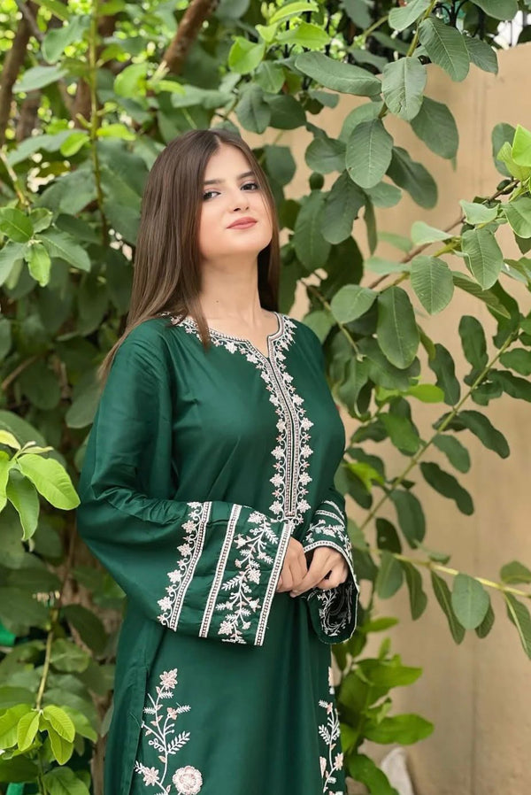 2pc Premium Emb Suit
