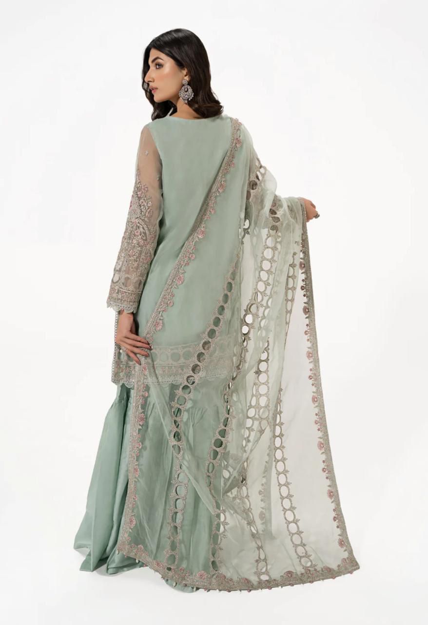 Luxury 3pc Fancy Emb Suit